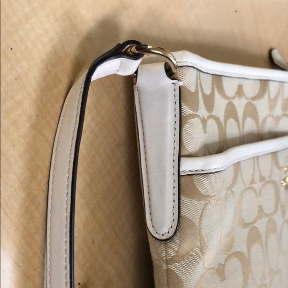 Coach File Bag In Signature
Color: Khaki/White - Picture 8 of 15